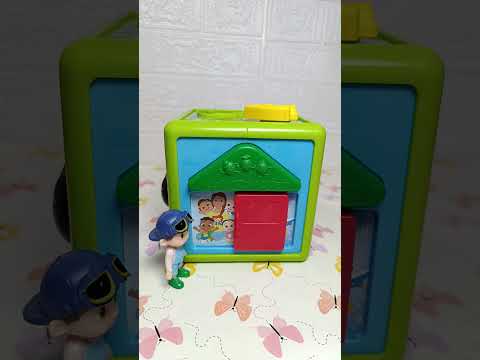 fun cocomelon toy, knock knock
