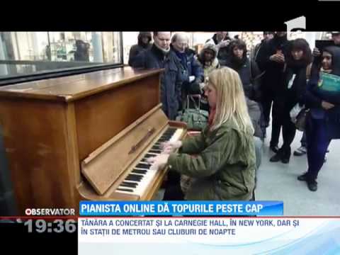 Pianista online da topurile peste cap