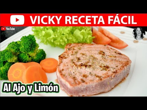 ATUN AL AJO Y LIMON | #VickyRecetaFacil Video