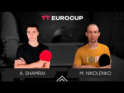 13:15 Andrii Shamrai - Maksym Nikolenko 12.07.2024 TT Euro.Cup Ukraine Elite. TABLE 4