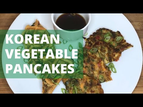 Korean Vegetable Pancakes (Pajeon)