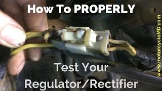 How to test a regulator/rectifier