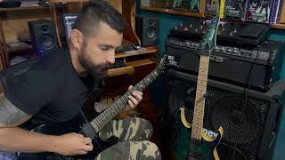 ABYSSOS - WHERE EVEN ANGELS FEAR TO TREAD- Fhinsthanian Nightbreed Álbum (GUITAR COVER)