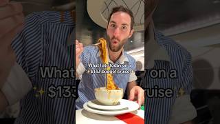 What I ate today on a $44/ night budget cruise