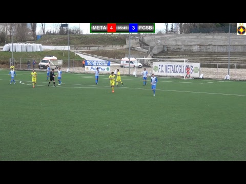 Metaloglobus U17 - FCSB U17 - Campionatul National U17 - Etapa 11