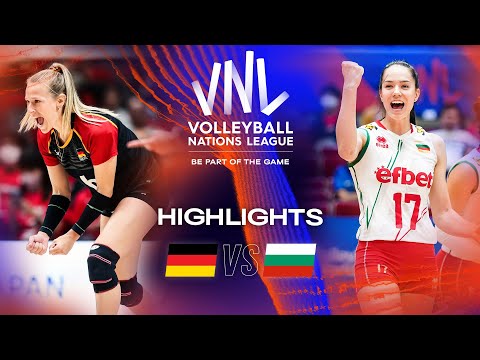 Волейбол GER vs. BUL — Highlights Week 1 | Women's VNL 2023