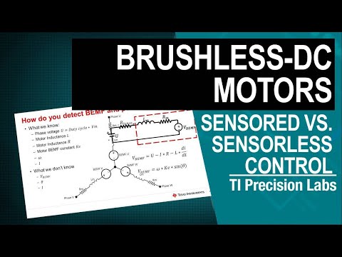 Sensored vs. sensorless control