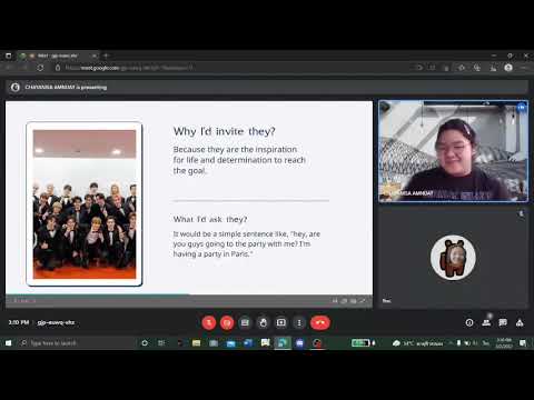 Plan a dream dinner party with Chayanisa Amnuay from M4/3(2) No.13