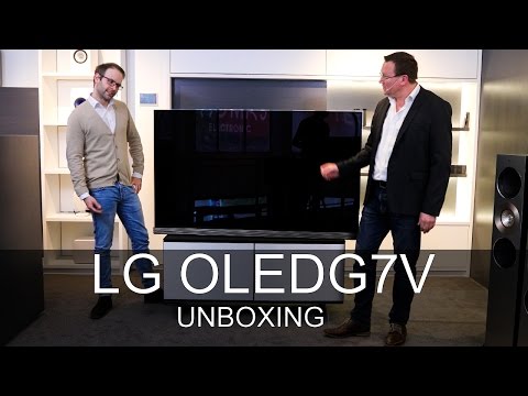 LG OLED65G7V OLED - Unboxing - Thomas Electronic Online Shop - 65G7