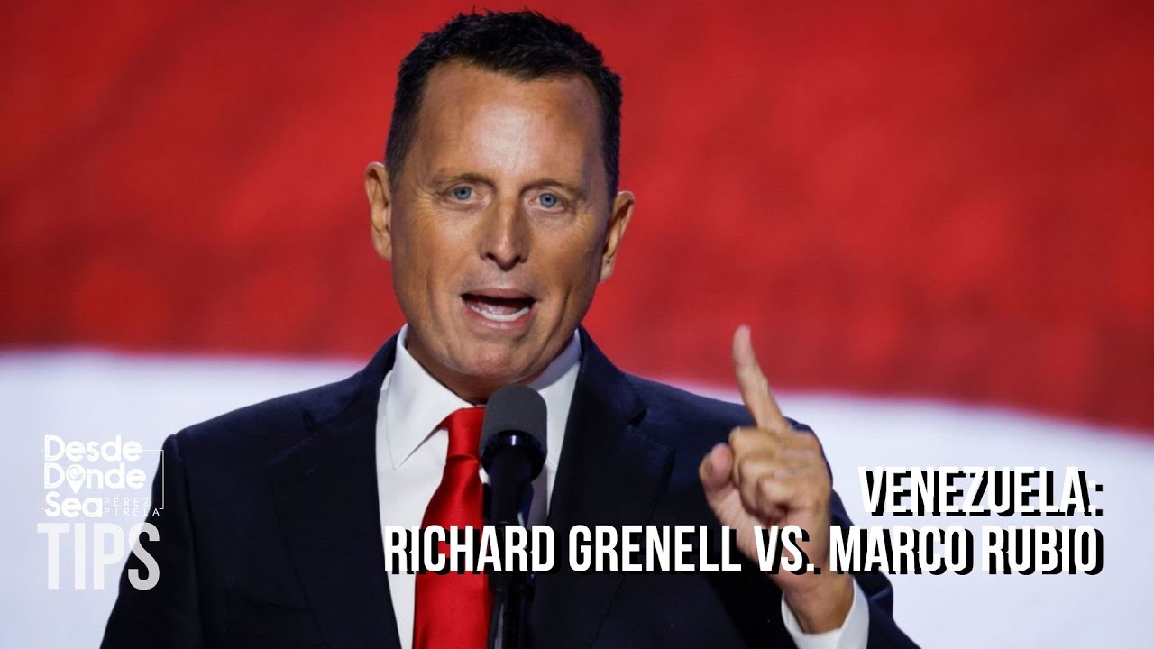“No creo que hablar con Maduro sea una posición débil": Richard Grenell