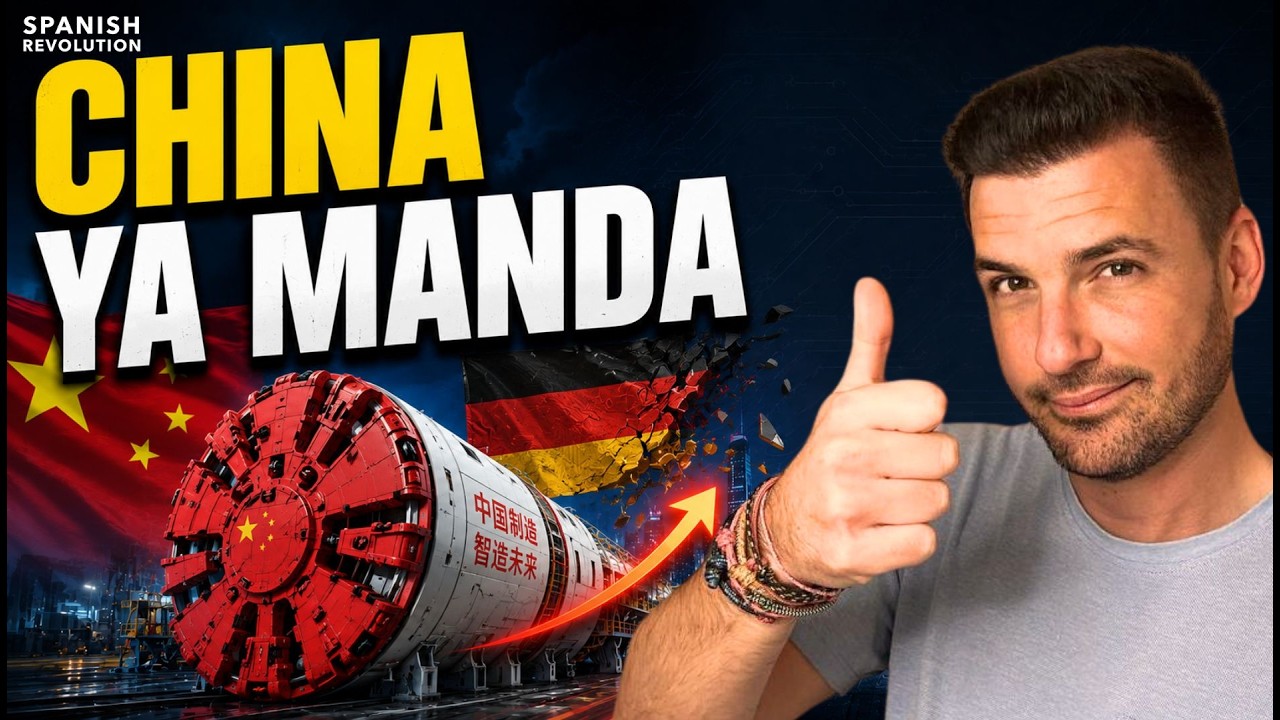 🇨🇳CHINA ha destronado a ALEMANIA 🇩🇪 dejando de depender de su tecnología 🤯 Ejemplo: tuneladoras