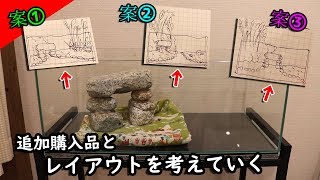 いよいよ初めての水草水槽立上げ！考察中…