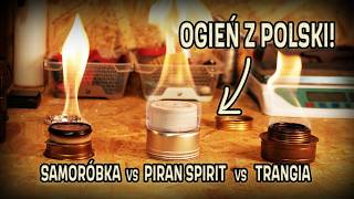 Polska kuchenka Piran Spirit w mega pojedynku z Trangią i samoróbką!