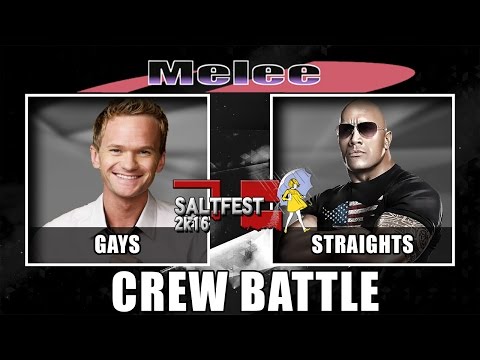 Saltfest 2016 - Gays vs Straights - Melee Crew Battle