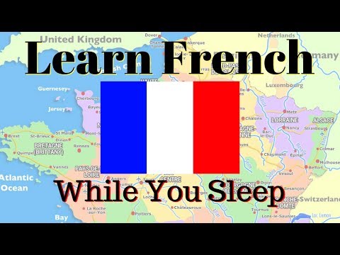Learn French While You Sleep // 115 Common Phrases and Words \\ Subtitles Video