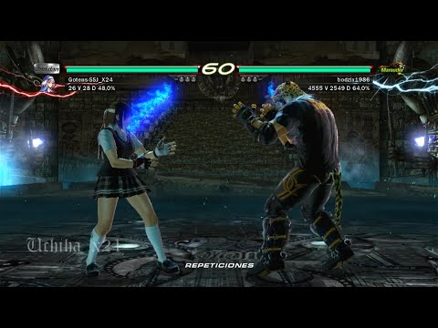 L7 14 Asuka Kazama D VS King - Tekken 6 ( Uchiha x24 ) Gameplay PS3