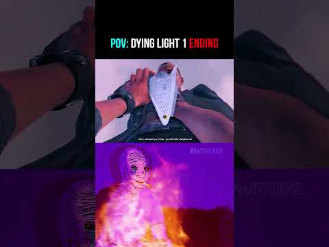 POV: Dying Light 1 VS Dying Light 2 Ending! #shorts #dyinglight