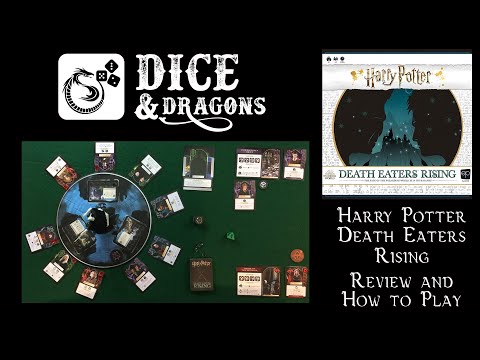 Dice and Dragons - Harry Potter Death Eater's Rising Review and How to Play