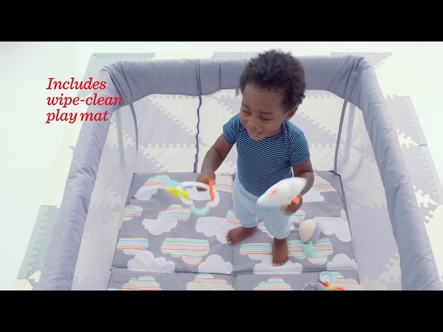 Video teaser for Skip Hop Reisebett verstellbar Clouds