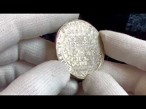 Lot 1741 German States Saxony 1 Taler 1646 CR Dresden