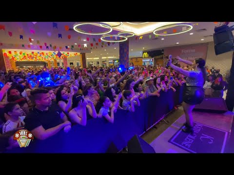 Kátia Cilene se apresenta em show de São João em Teresina e passa pelo Programa 100% Forró