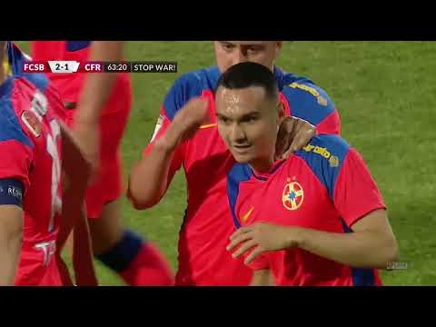 REZUMAT: FCSB - CFR Cluj 3-1. Victorie de orgoliu