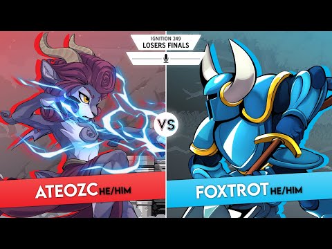 Ignition 249 - Losers Finals - Ateozc (Absa) Vs Foxtrot (Shovel Knight)