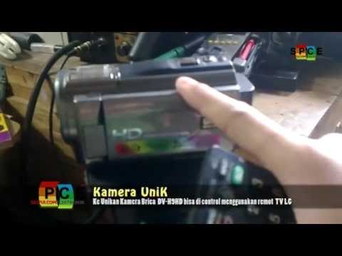 Kamera Brica NEW DV-H9HD, unik dapat di control menggunakan remot TV LG