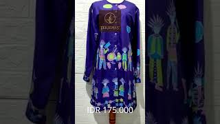 Download lagu BLOUSE KAIN BATIK BETAWI MOTIF ONDEL ONDEL WARNA BIRU #shorts mp3
