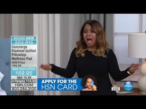 HSN | Concierge Collection Bedding 01.28.2017 - 06 PM