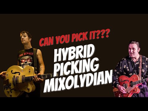 Hybrid Picking I-IV-V Lesson #guitarlesson #gretsch
