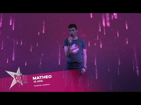 Matheo 16 ans - Swiss Voice Tour 2022, Matran Centre