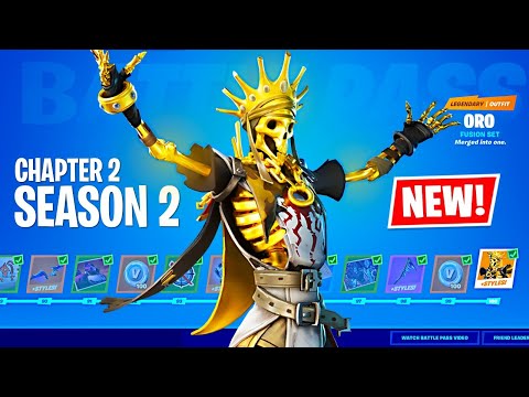 *NEW* FORTNITE CHAPTER 2, SEASON 2 GAMEPLAY! (Fortnite Season 2 Full Battle Pass)