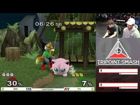 Tripoint Smash 92 Melee Losers Quarters - EGO (Puff) vs Trix (Fox)