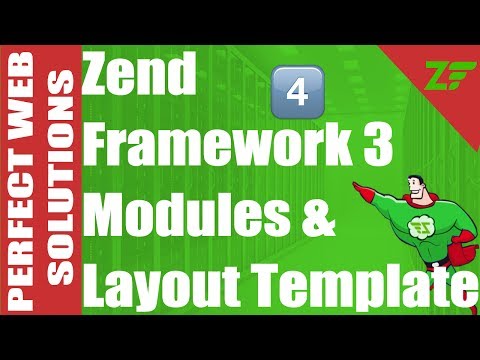 Part 04 Zend Framework 3 Tutorial for beginners on modules with Template layout in Urdu 2017