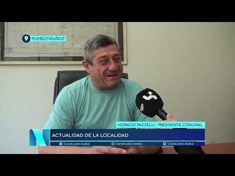 HORACIO PAZZELLI - ACTUALIDAD DE PUEBLO MUÑOZ