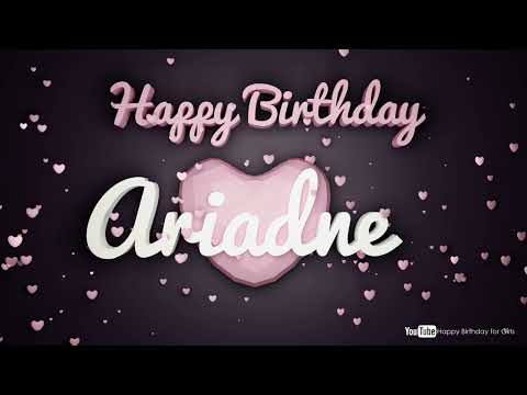Ariadne #birthday #special #video #Ariadne #wishes
