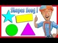 Learn Shapes For Kids With Blippi The Shapes Song