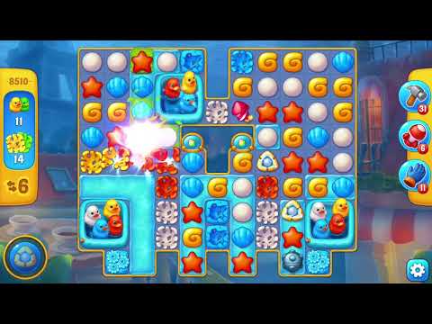 [FISHDOM Walkthrough] Level 8510 Hard