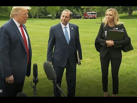 Trump talked to reporters before Marine One departure 5/14/2020