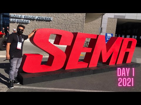 SEMA Show Las Vegas 2021 Cars and Trucks  Dia 1