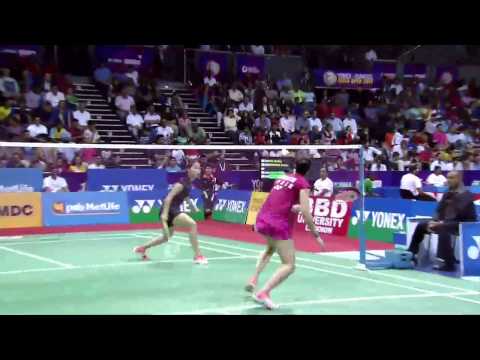 Ratchanok Intanon vs Carolina Marin | WS SF Match 2 - YONEX Sunrise India Open 2015