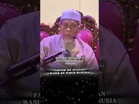 Faktor Jin & Syaitan Masuk Ketubuh Manusia - Shaikh Dr Hj Jahid Hj Sidek Al-Khalidi #drjahidsidek