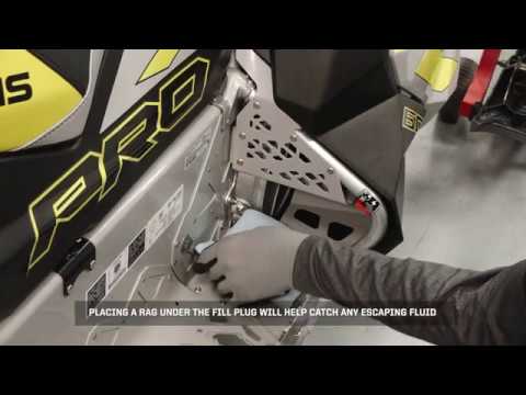 Switchback Pro-S Chaincase Fluid Replacement - Polaris Snowmobiles