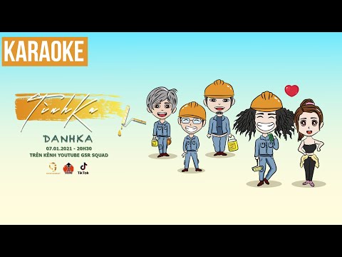 KARAOKE | TÌNH KA | DANHKA | OFFICIAL MUSIC VIDEO