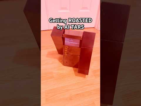 Getting ROASTED by chatGPT powered TARS #shorts