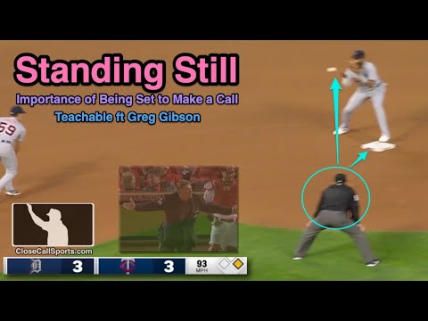 Umpire Greg Gibson's Teachable Moment in Using Body Position to Improve Call Accuracy