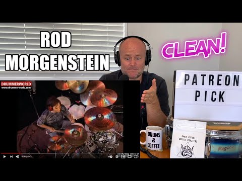 Drum Teacher Reacts: ROD MORGENSTEIN | Jordan Rudess: Modern Drummer Fest 1998 | 'Over The Edge'