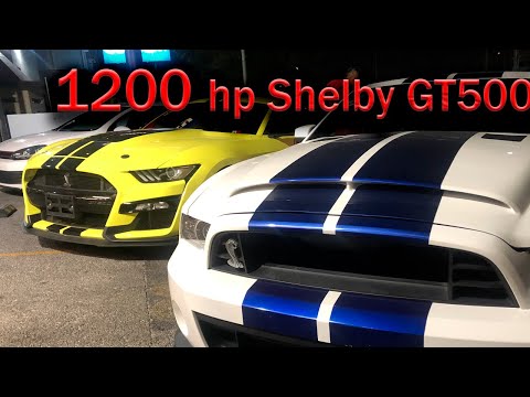 Shelby GT500 vs Nissan Silvia 240 !! carreras en roll 80 a 240kph