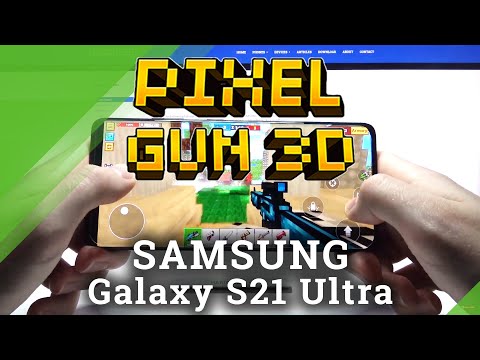 Test Game Pixel Gun 3D on SAMSUNG Galaxy S21 Ultra | Exynos 2100 | 12 GB RAM | Gameplay - FPS Check